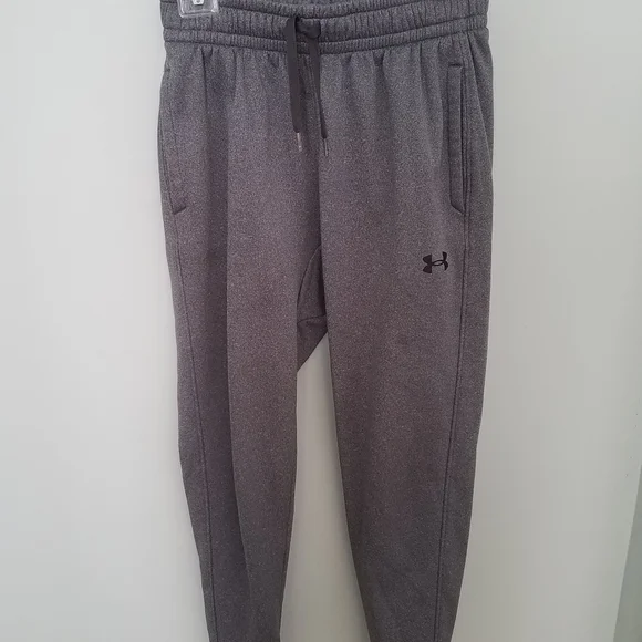 Under Armour Warm Fleece Jogger Active Fitted Pants Gray Size Small - Picture 2 of 9